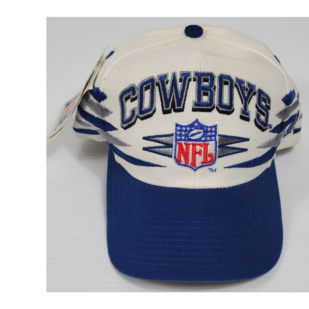 NWT Vintage 90s Pro‎ Line Logo Athletic Dallas Cowboys NFL Football Hat Diamond
